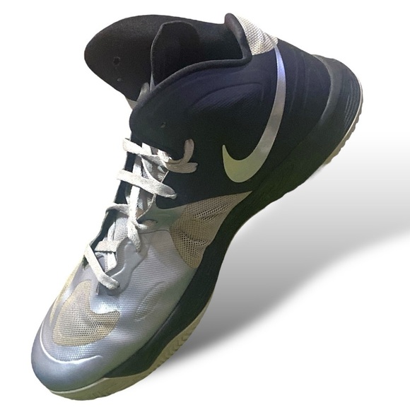 NIKE HYPERFUSE Hard to Find Mens Size 16 Grey Black Excellent Condition - Picture 13 of 13